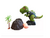 Banquito dinosaurios - Zippy toys - comprar online