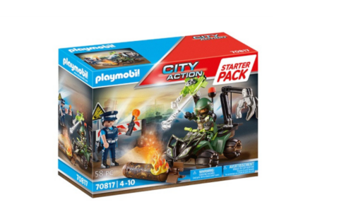 Playmobil Starter pack Policia y cuatriciclo