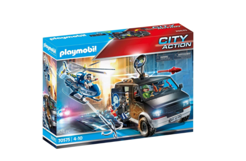 Playmobil City action Policia helicoptero y vehiculo especiales