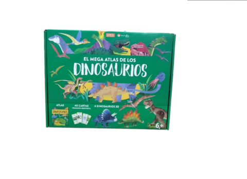 Mega atlas de los dinosaurios - Manolito