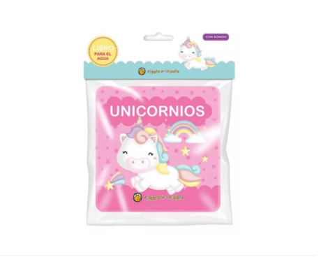 Libro para el agua unicornio