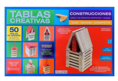 Tablas creativas Construcciones - Solo juegos