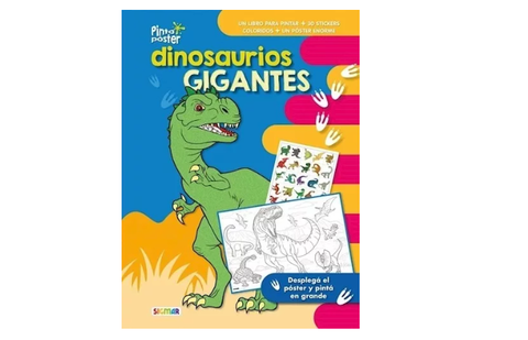 Pinto poster de dinosaurios gigantes - Sigmar