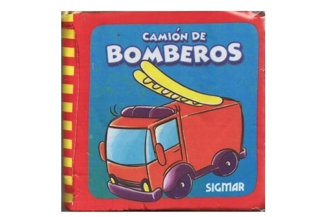 Libro de tela bombero Salpicados - Sigmar