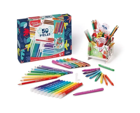 Kit para colorear 50 piezas - Maped