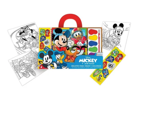 Maletin para crear y colorear Mickey - Tapimovil