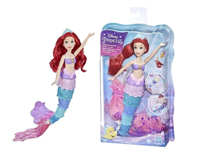 Mu eca Ariel la sirenita cambia de color Hasbro