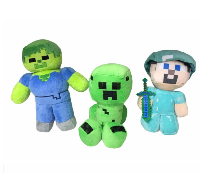 Peluche minecraft 20 cm - MT - Ingenium Jugueteria