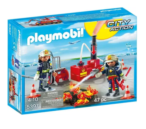 Playmobil city action bombero