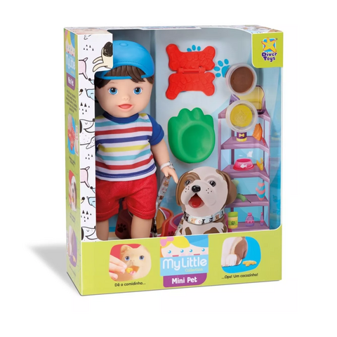 Muñeco Mi Mascota Perrito - Diver Toys