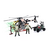 Playset Militar Mediano Helicóptero y Cuatriciclo - Combat Force - Wabro - comprar online