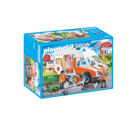 Ambulancia de Rescate con Luces - Playmobil 70049