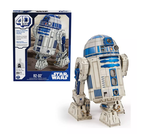 Rompecabezas R2D2 - Star Wars - Puzzle 4D - Spin Master