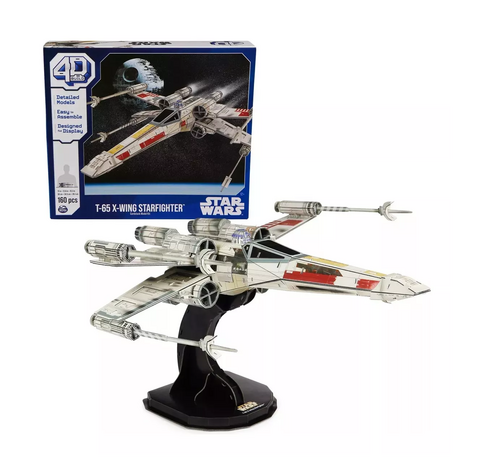 Rompecabezas T-65 X Wing Starfighter - Star Wars - Puzzle 4D - Spin Master