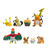 Pack 8 Figuras de Batalla - Figura Pokemon - comprar online