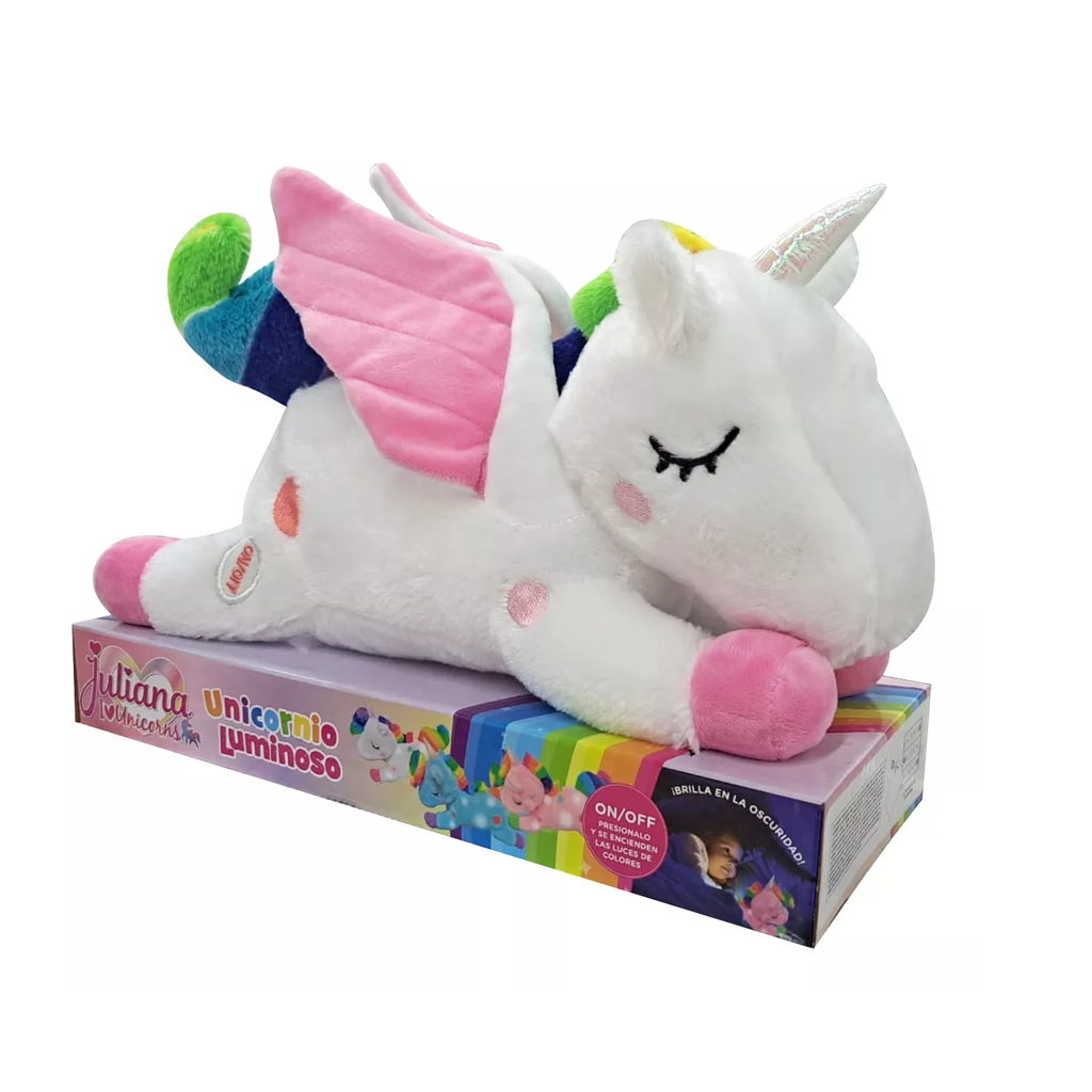 Peluche unicornio blanco sale