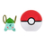 Bulbasaur + Poke Ball - Pokemon Clip N Go - comprar online