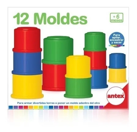 12 Moldes - Antex
