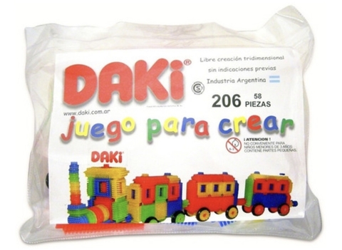 Daki 58 piezas (art 206-Locomotora)