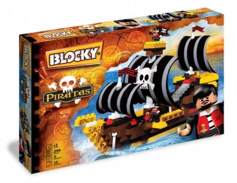 Blocky Barco Pirata - 290 Piezas