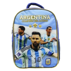 Mochila Escolar AFA selección Argentina campeón del mundo