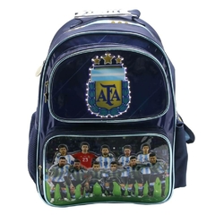 Mochila Escolar AFA selección Argentina campeones con luz