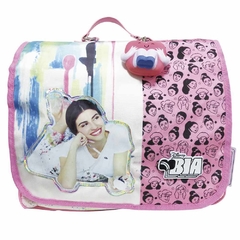 Mochila Bia Disney dibujitos con squishy rosa