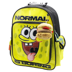 Mochila escolar bob esponja krusty burger - Cresko