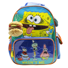 Mochila escolar bob esponja funny