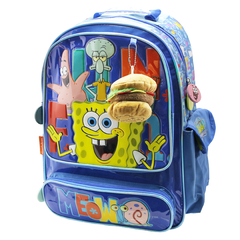 Mochila escolar bob esponja gary - Cresko