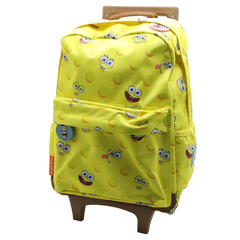 Mochila escolar bob esponja stamp con carro - Cresko