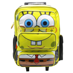 Mochila escolar bob esponja friend con carro