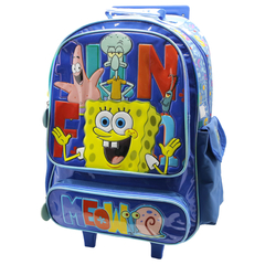 Mochila escolar bob esponja gary con carro - Cresko