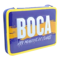 Cartuchera escolar Boca Juniors club fútbol 1 piso en internet