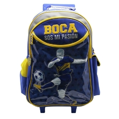 Mochila escolar Boca Juniors xeneize sos mi pasión con carro