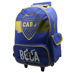 Mochila escolar Boca Juniors rey mundial de clubes con carro - Cresko