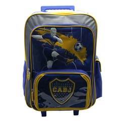 Mochila escolar Boca Juniors cabj mi pasión con carro