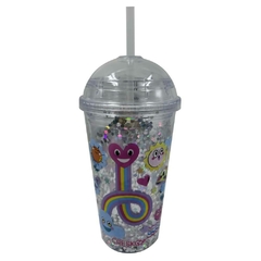 Vaso infantil con sorbete Cresko shine love