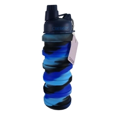 Botella de silicona plegable con pico cresko diseño