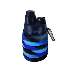 Botella de silicona plegable con pico cresko diseño - comprar online