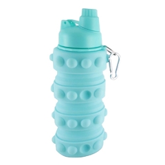 Botella de silicona plegable con pico pop it Cresko - comprar online