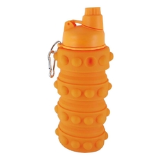 Botella de silicona plegable con pico diseño pop it Cresko - comprar online