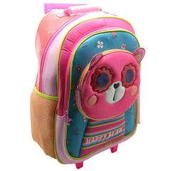 Mochila Cresko Cute bear con carro en internet