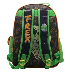 Mochila Escolar Mundo Dinos trex fosil - comprar online