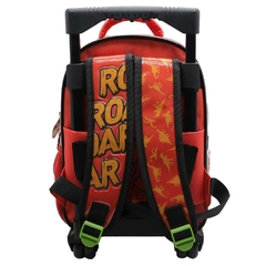 Mochila Escolar Mundo Dinos trex con sonido con carro - comprar online