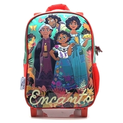 Mochila escolar Encanto Disney personajes con carro