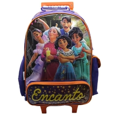 Mochila escolar Encanto Disney bruno mirabel con carro