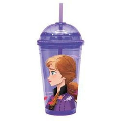 Vaso infantil con sorbete Frozen princesas - comprar online