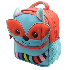 Mochila Escolar Funny Land lobo colorido - Cresko