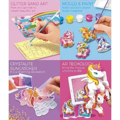 Manualidades unicornios mas de 25 piezas kit 4m - comprar online